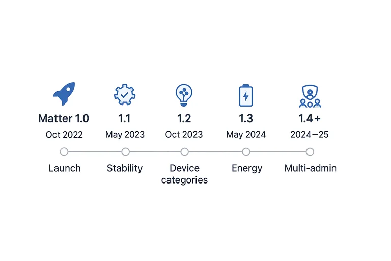 Matter Update Timeline