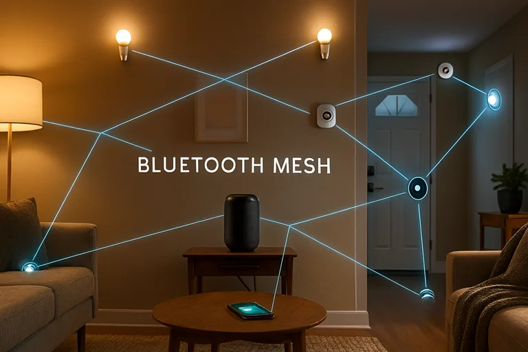 Bluetooth Mesh in a Connected Home.