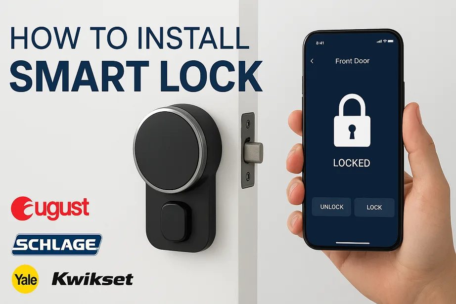 How to install smart lock