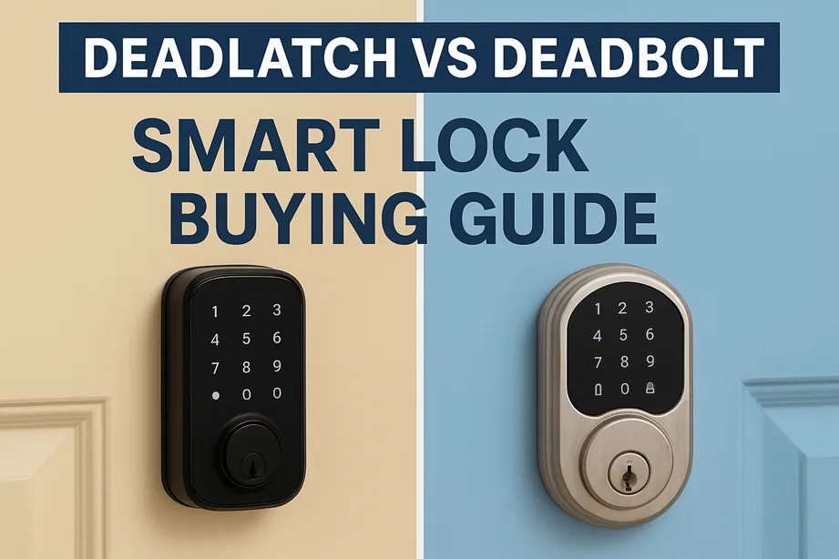 Deadlatch vs Deadbolt smart locks