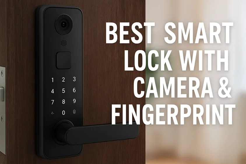 Smart Lock With Camera & Fingerprint