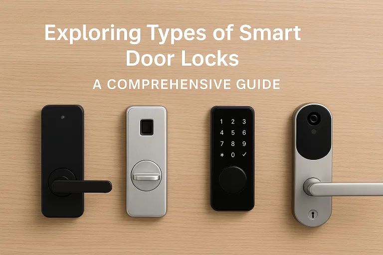 Types of smart door locks