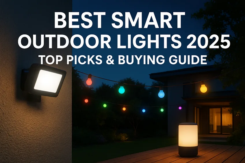 smart outdoor lights