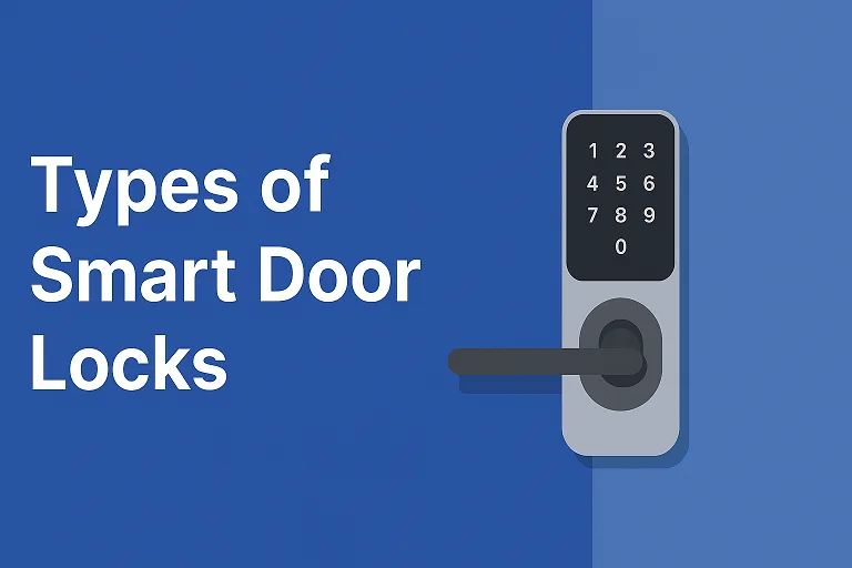 Types of smart door locks