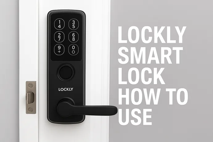 Lockly smart lock how to use
