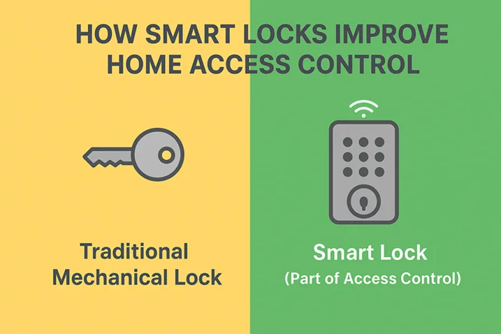 How Smart Locks Improve Home access control