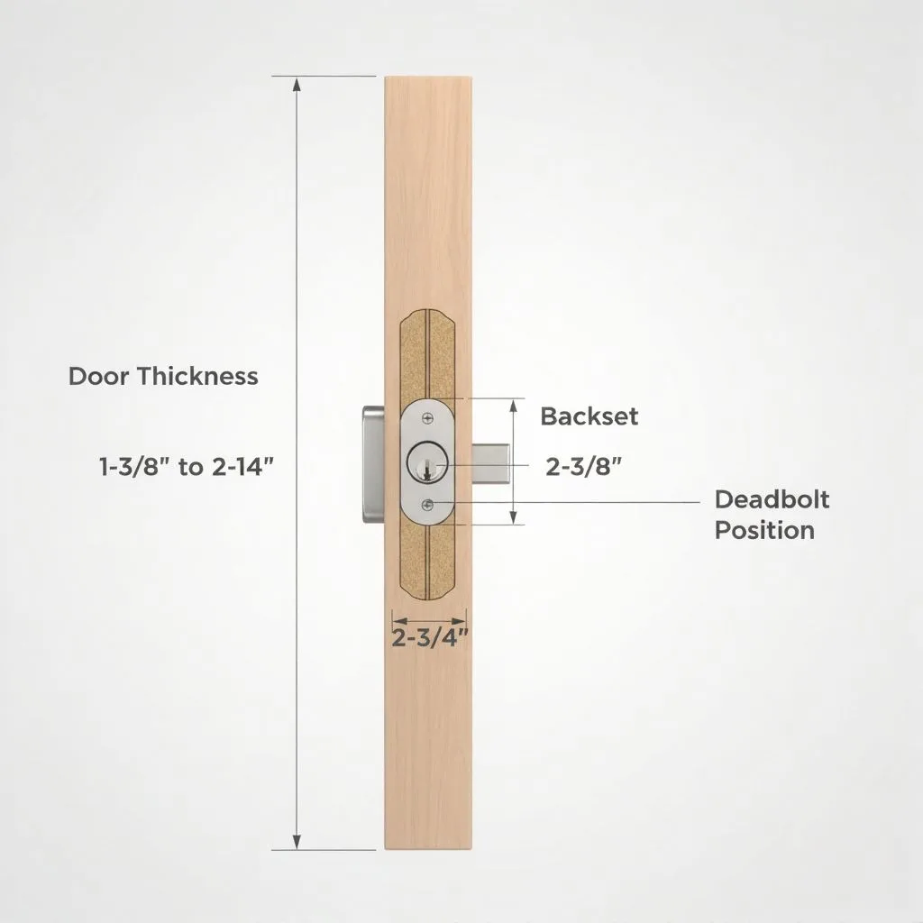 Door thickness