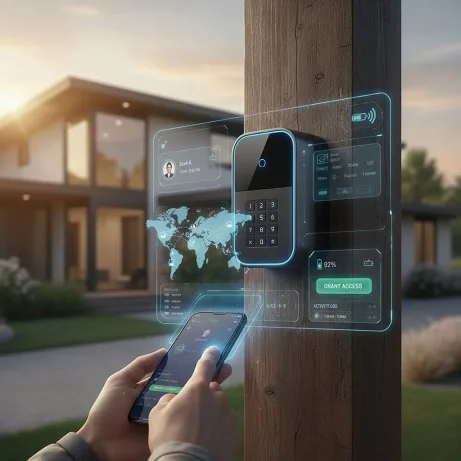 Smart Key Lock Box with Remote Access