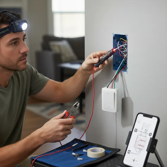 How to install a smart light switch