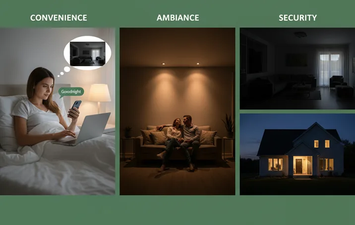 Benefits of Smart lighting