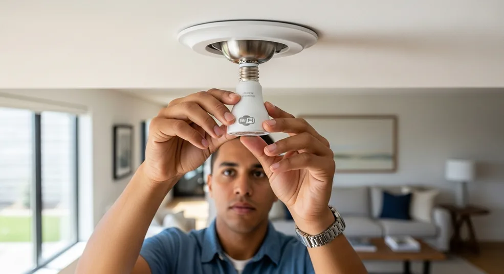 installing a Smart Bulb