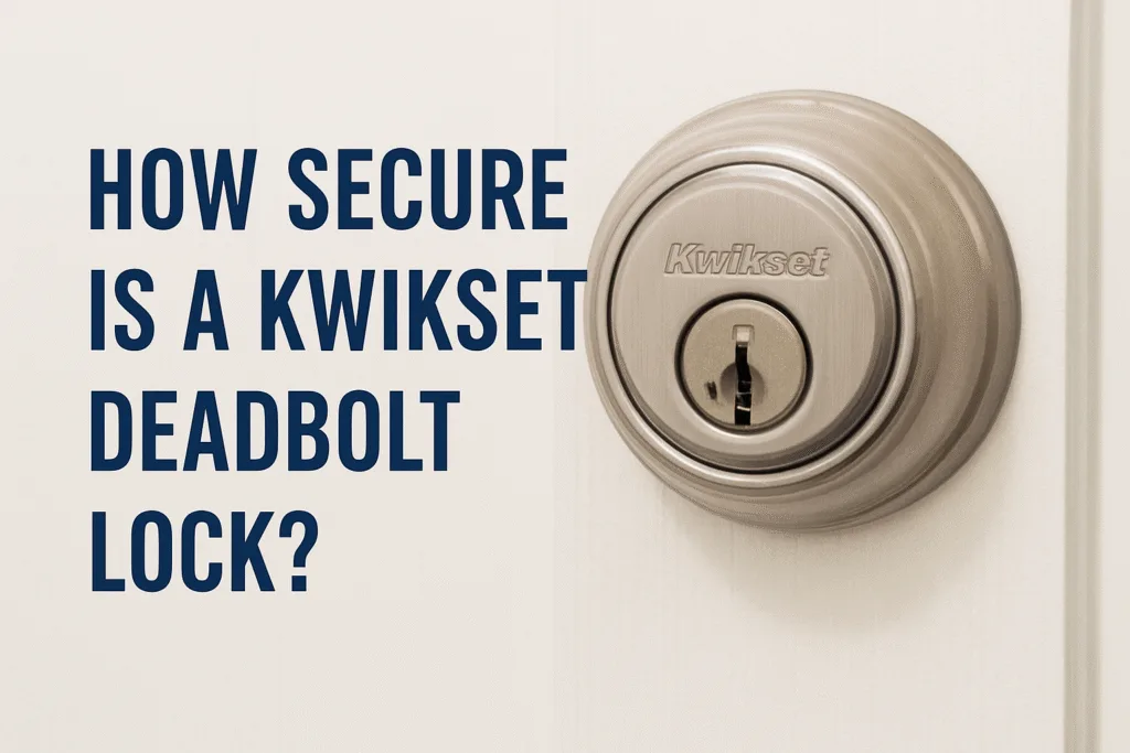 How secure is a kwikset deadbolt lock