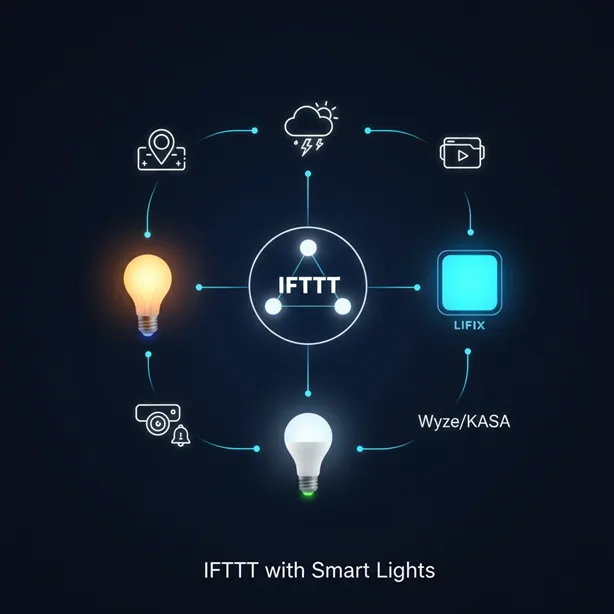 how to ifttt with smart lights