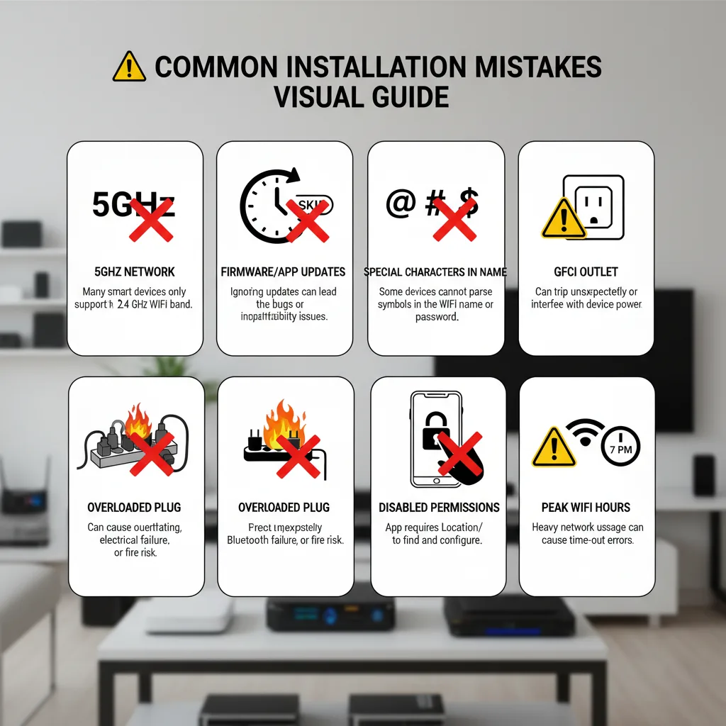 Common smart plug setup mistakes to avoid
