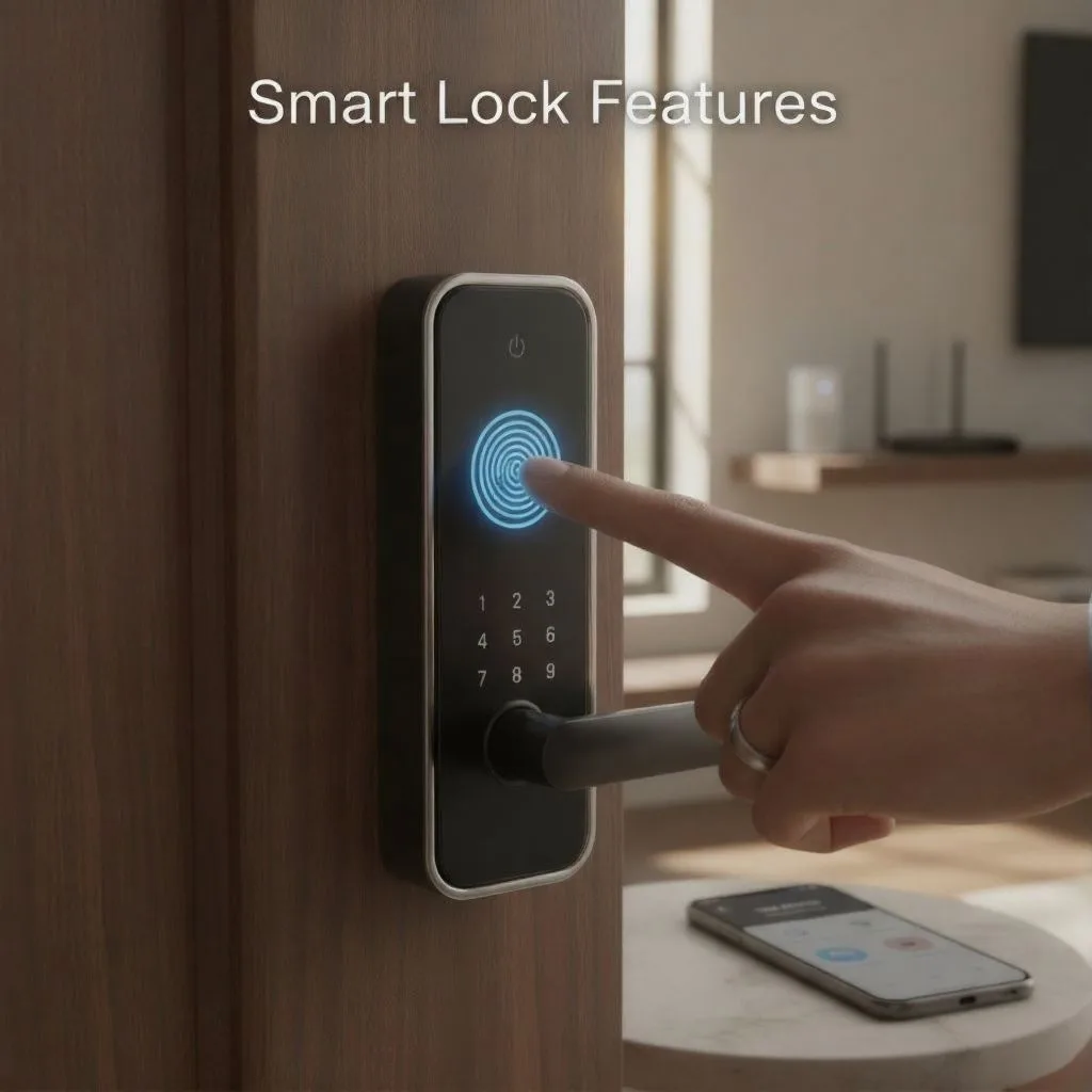 Key features of Smart door lock