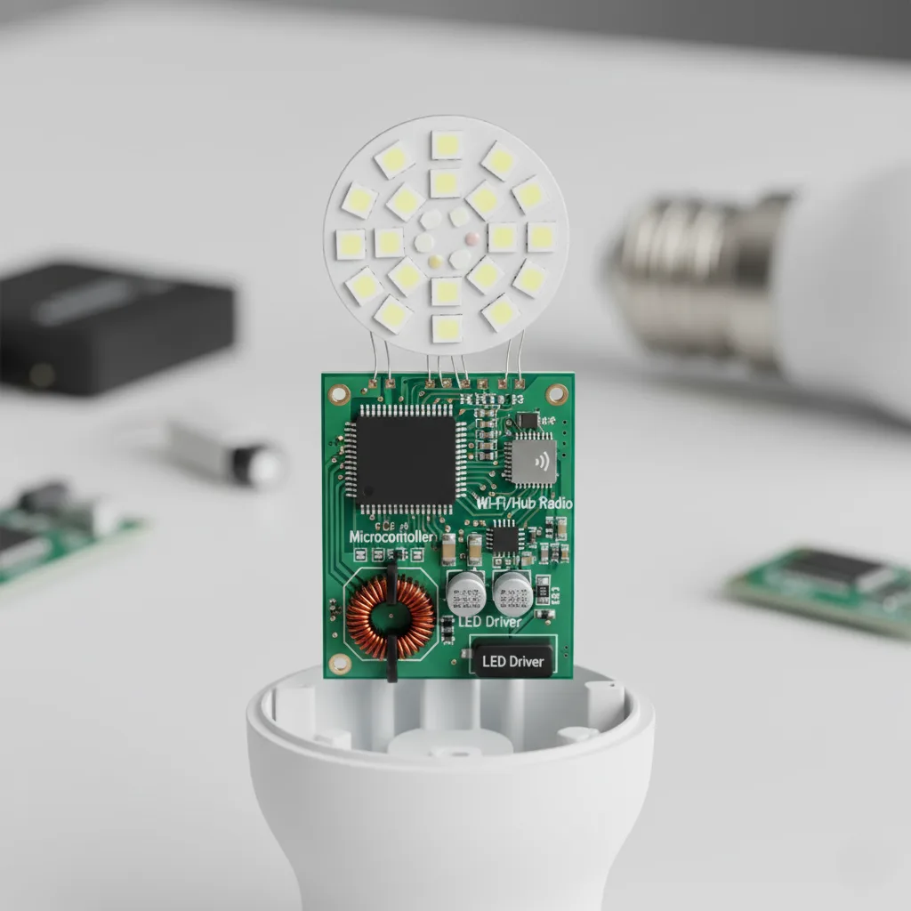 Brains behind smart light bulbs