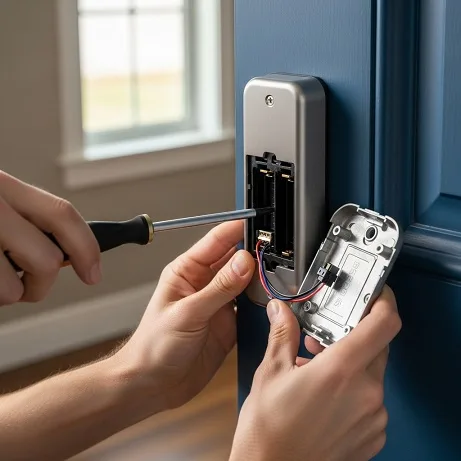 How to remove a smart lock from your door