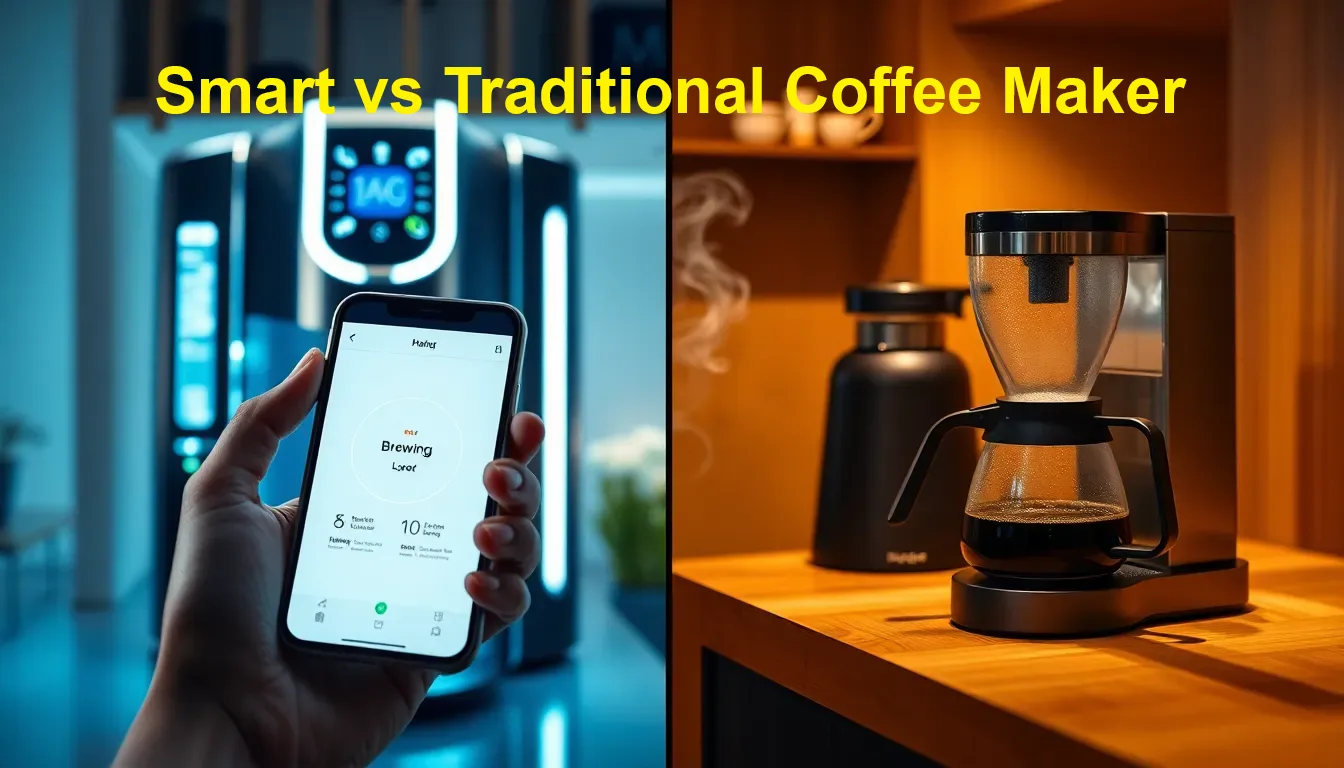 Smart vs Traditional Coffee Maker