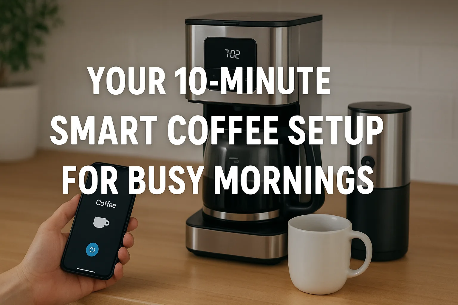 Your 10-Minute Smart Coffee Setup for Busy Mornings