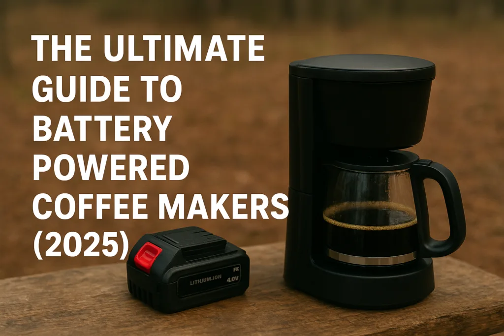 Battery Powered Coffee Maker